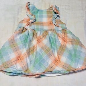Plaid Spring Baby Dress
